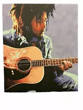 Bob Marley By Funky People Print canvas 19x16