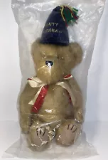 New Listing(1) Boyds Head Bean Collection Birthday Teddy Bear 2002 Happy Bearwish NWT 19”