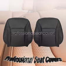 For 2013-2017 Honda Accord Both Side Top Perforated Leather Seat Cover Black