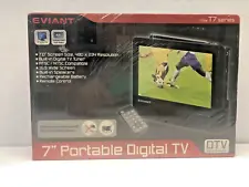 EVIANT 7" Portable Digital TV MINT FACTORY SEALED