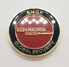 HTF Bill and Melinda Gates Foundation BMGF Global Security Challenge Coin 1.5"