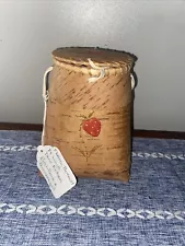 Gorgeous Ft Liard Dene Nation Birch Bark Basket