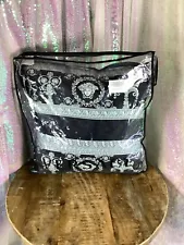 Versace 17 By 17 Inch Silk Plush Throw Pillow AUTHENTIC NWT