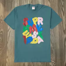 Supreme Balloons Tee Dark Teal T Shirt Size M Medium Stock X Legit