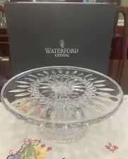 Waterford Crystal Lismore Cake Stand Unused In Original Box