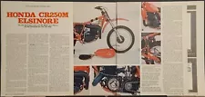 1976 Honda CR250M Elsinore 6p Motorcycle Test Article