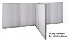 New Heavy Duty OFFICE PARTITIONS / OFFICE DIVIDERS, T-Shape