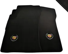 Floor Mats For Cadillac Eldorado 92-02 Black Tailored Carpets & Cadillac Emblem (For: 2002 Cadillac Eldorado)