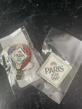 Final Sale SET Of 2 Paris Olympic NBC Pins/ Hot air Balloon & Paris Light! ð