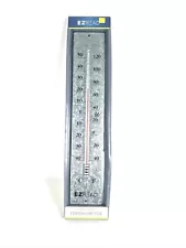 EZ Read 22.5” Antique Aluminum Thermometer