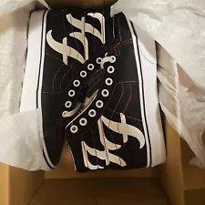 FOO FIGHTERS VANS SK8-HI MENS 6 NEW SUPER HTF SIZE 25TH ANNIVERSARY WOMEN 7.5