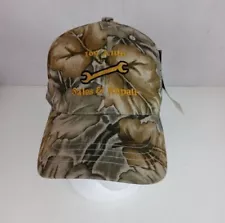 NWT Bow Hunter Camo Embroidered 169 Auto Sales & Repair Adjustable Baseball Cap