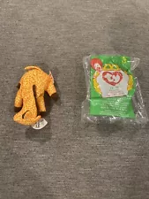 TY Sale-Beenie Beanie Babies Twigs The Giraffe McDonalds Happy Meal Toy 1998 #3