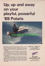 1969 Polaris Snowmobile - Up, up and away on your playful, powerful '69 Polaris