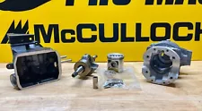 NOS OEM McCulloch ProMac 10-10S Cylinder/Crankcase/Piston/Rings/Crank (Bin C21)