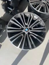 2019 BMW 540i 18 inch stock (chrome) rims (4) Used (has some side scratches)