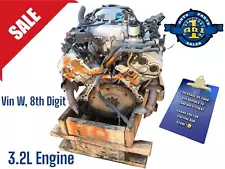 Isuzu Amigo 3.2L Engine Motor Assembly 1998 1999 2000 Vin W 8th Digit