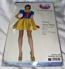 Disney By Leg Avenue Classic Snow White Costume Adult Size XS Dress Headbnd New