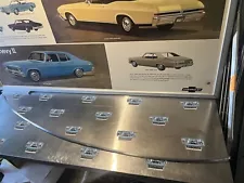 1970 Chevrolet Impala Hood Molding Rear Caprice Belair Biscayne (I)