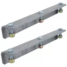 Pair Trailer Loading Ramps Fitting Kit Lip Hook Style Ramp Attachment Kit