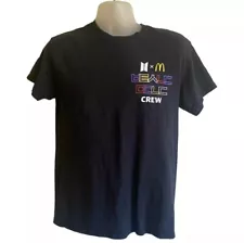 BTS X McDonald's Crew Shirt Size XL