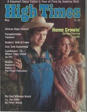 NEW VINTAGE HIGH TIMES MAGAZINE #9 MAY 1976 WEAR TO COVER INSIDE IS GREAT