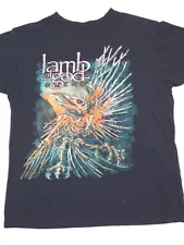 Omens lamb of god Graphic Thrash Metal Band T-shirt Cotton For men Women Size Lg