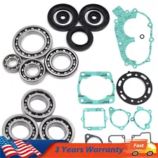 For Polaris ATV 400 400L Full Engine Gasket Bearing & Oil Seal Rebuild Kit SALE (For: Polaris Xplorer 400)