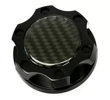 VMS RACING BLACK CARBON FIBER ENGINE OIL FILLER CAP FOR DODGE NEON CALIBER SRT4