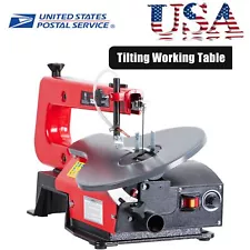 16IN Alloy Steel Variable Speed Scroll Saw High Precision Cutting for woodworki