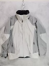 L.L. Bean Men's M Gray Polartec The Weather Channel Zipup 3 In 1 Jacket