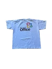 VTG Microsoft Office White Short Sleeve Graphic T Shirt Size XL