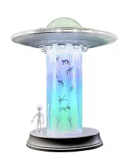 UFO Model Alien Abduction Touch Table Lamp LED Galaxy III