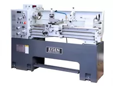 EISEN 1440EV Precision Lathe, 5HP, DRO installed, Heavy Cast-Iron Base