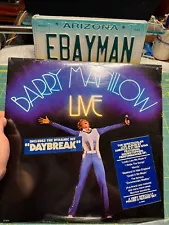 Barry Manilow Live Unopened SEALED Album 1977 Amazing Find Vintage Vinyl