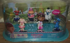 2014 DISNEY DOC McSTUFFINS 6-PIECE COLLECTIBLE FIGURES SET, NEW - SEALED