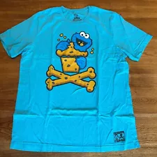 Johnny Cupcakes Cookie Monster Shirt Size XL Unworn Condition