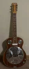 Vtg Dobro D-50SE The Uncle Josh 6 String Square Neck Slide Elec Resonator Guitar