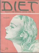 DIET: Beauty for Women 11 1933 Youth from within; iodine foods; obesity