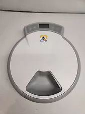 Not Working Casfuy PF-105 Automatic Pet Feeder For Parts Or Repair No Power Cord