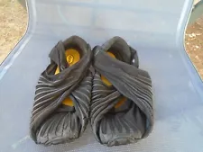 Vibram Furoshiki The Wrapping Sole Shoes Black Sz S US Man 7-7.5 Women 8.5-9.5