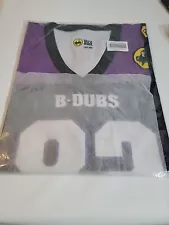 BUFFALO WILD WINGS #82 T-Shirt 2XL Purple B-Dubs Work Employee Restaurant