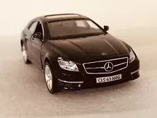 C218 Mercedes-Benz CLS 63 AMG V8 BiTurbo Car Brand New Black Rare Diecast Model