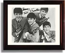 Unframed Beatles Autograph Promo Print