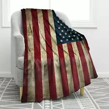 American Flag Gifts Blanket for Men Women, USA Flag Throw Blankets for Adult ...