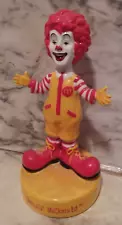 Vntg 2002 Ronald McDonald Ceramic Figurine 6" Statue McDonald's Fast Food Promo