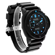 New Panerai Luminor Submersible Carbotech Carbotech 47 mm Black Watch PAM01616