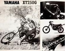 1980 Yamaha XT250G - 6-Page Vintage Motorcycle Road Test Article