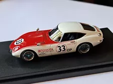 1:43 Mirage HPI Model Toyota 2000 GT SCCA 1968 Carroll Shelby #33 JDM n/ Spark