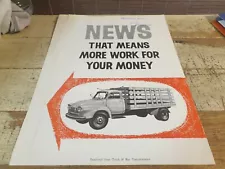 1960s ? BRITISH BEDFORD TRUCK GMH Australian Sales Brochure